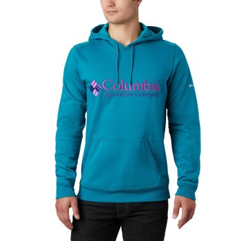 Columbia Muške Majice S Kapuljačom - South Lake Logo Plave | KART-19726